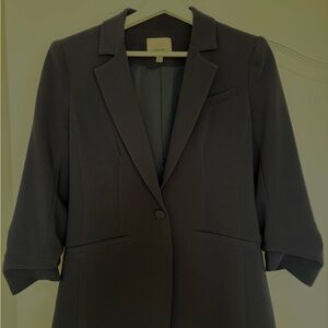 Cinq à Sept Navy Blazer